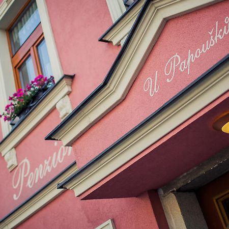 Penzion U Papousku Jindřichŭv Hradec Exteriör bild