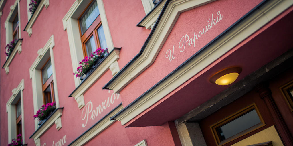 Penzion U Papousku Jindřichŭv Hradec Exteriör bild